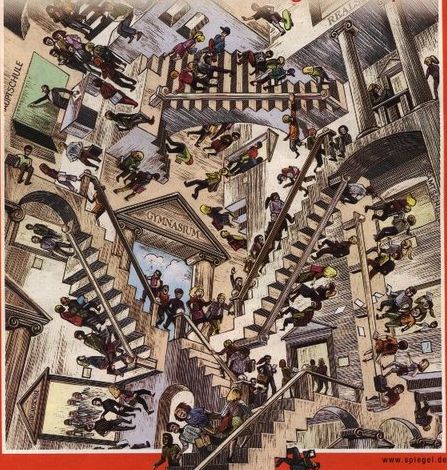 Escher als Spiegel-Titel